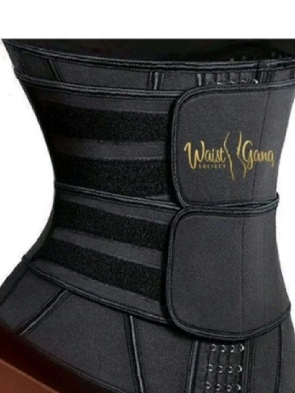 NEW Waist Gang Society Workout Sweat Belt 3XL | Black Waist Trainer | Fitness
